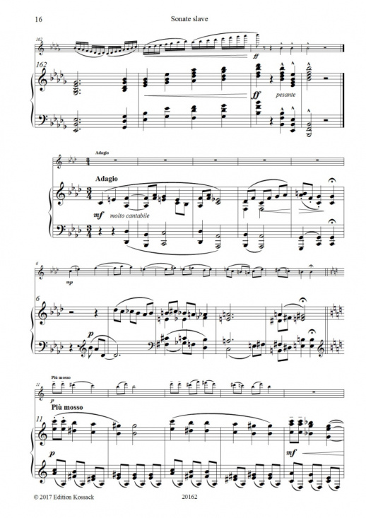  Dora Pejacevic: Sonate op 43 för flöjt och piano