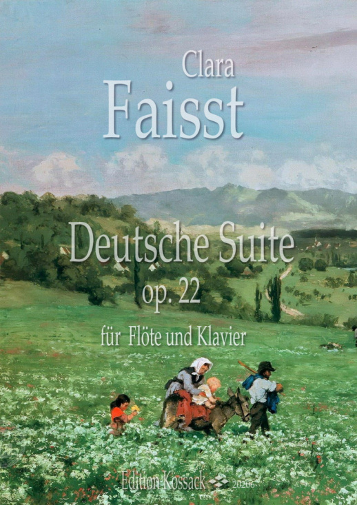 Clara Faisst: Deutsche Suite op 22 Flöjt och piano