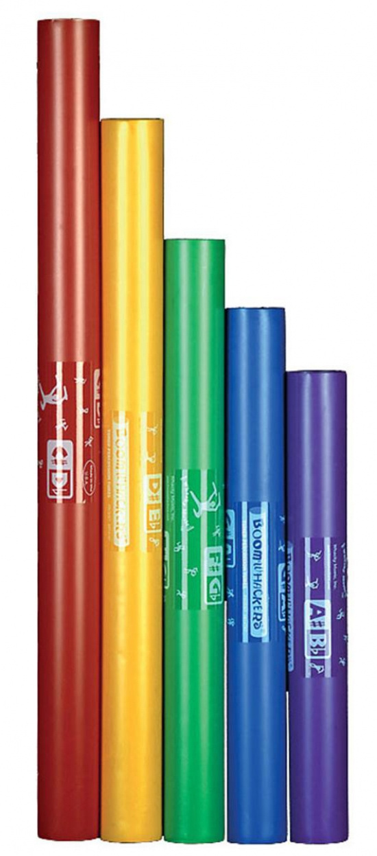 Boomwhackers halvtoner 5 st