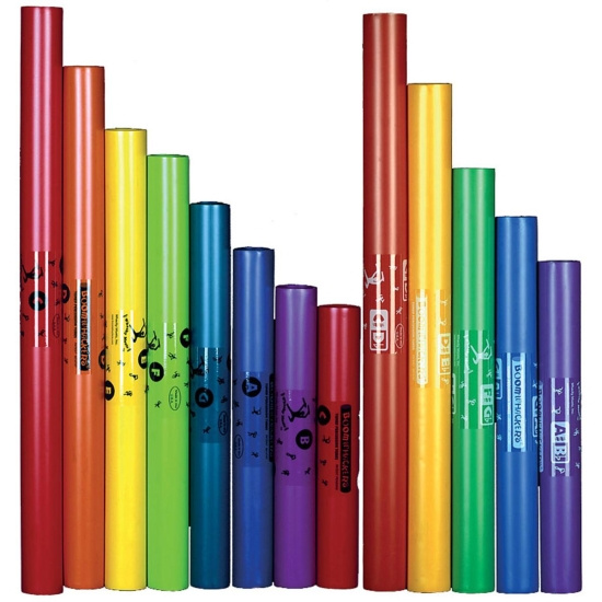 Boomwhackers kromatisk skala 13 st