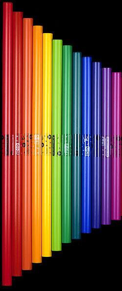 Boomwhackers basskala kromatisk 12 st