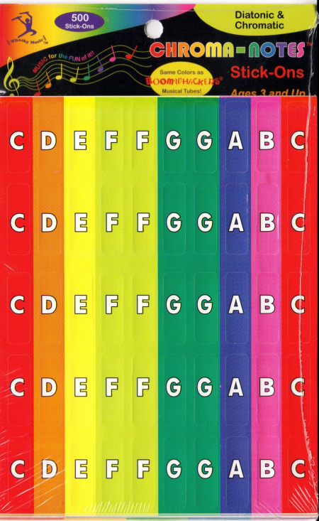 Boomwhackers klistermärken