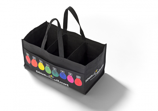 Soundbellows väska för upp till 36 bubblor