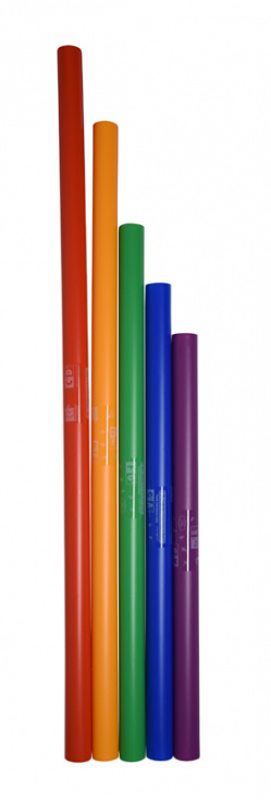 Boomwhackers basskala halvtoner 5 st