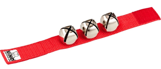 Bjällror på handledsrem röd