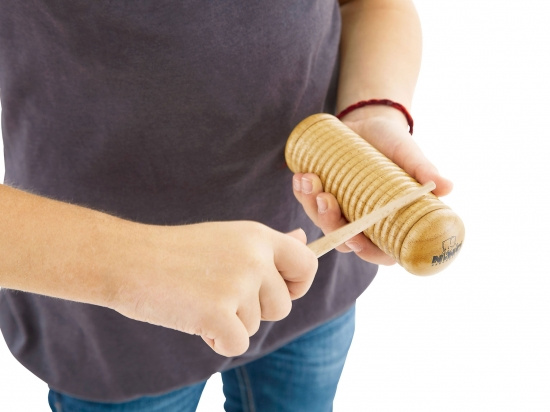 Gurka och shaker Nino 14 cm med skrapa NINO520