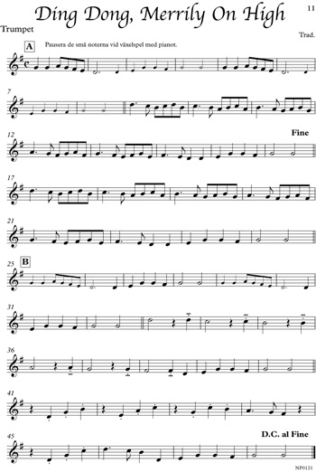 Solisten Jul Trumpet