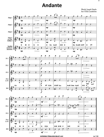 Musik för flöjtensemble 2