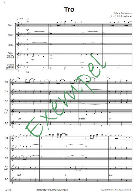 Musik för flöjtensemble 4