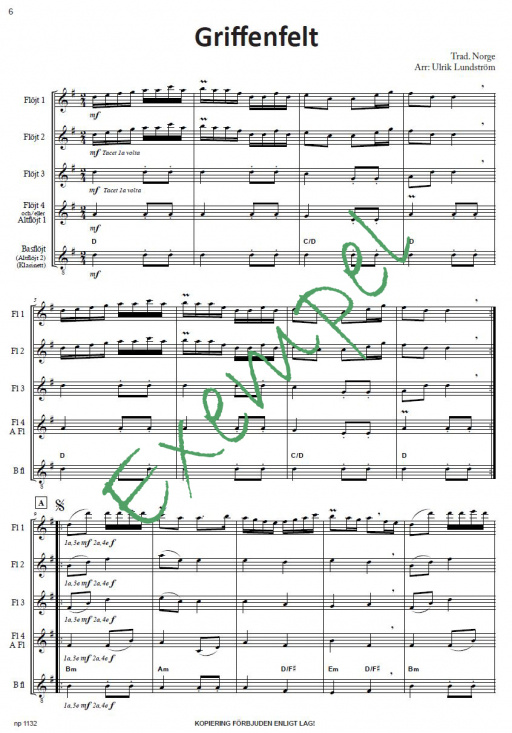 Musik för flöjtensemble 4