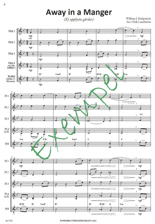 Musik för flöjtensemble 4