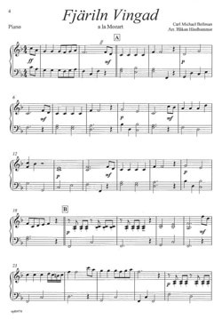 Pianotrio Tema klassiskt