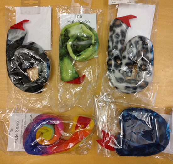 Flute Snake tork-orm för flöjt