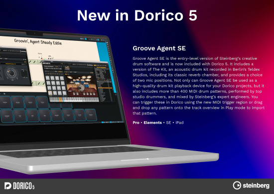 Dorico Pro 5 Uppgradering 2 Fleranvändare Skollicens från v 2-3