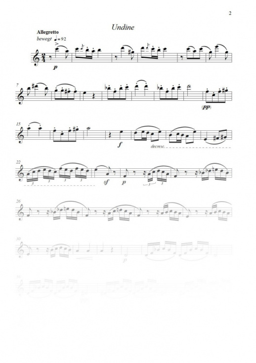 Reinecke: Wasserfrauen för fyra flöjter