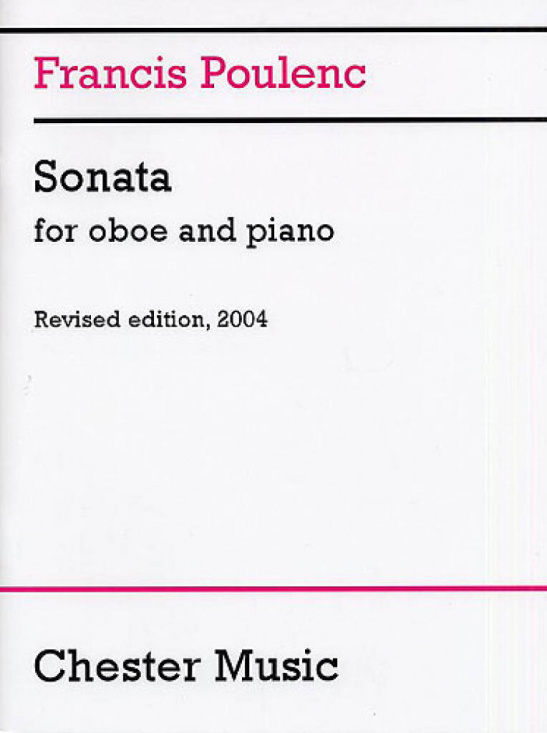 Poulenc: Sonata for oboe and piano