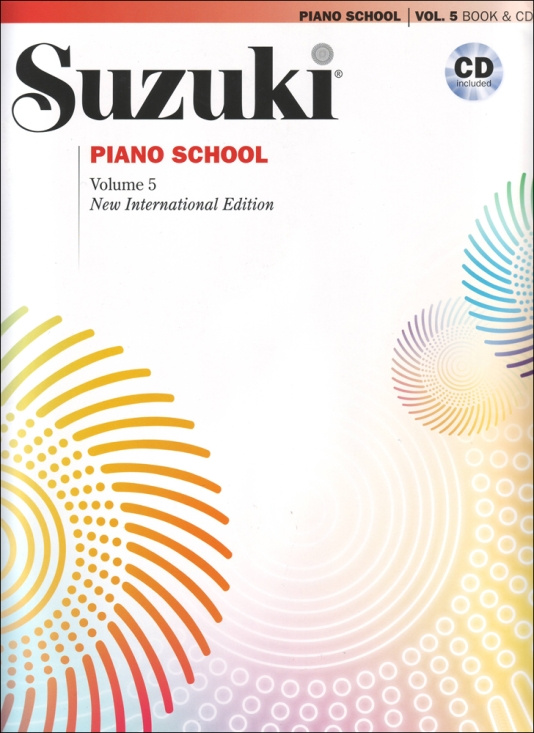 Suzuki piano 5 bok+cd
