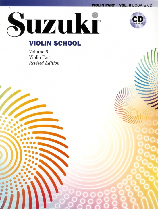 Suzuki violin 6 bok+cd