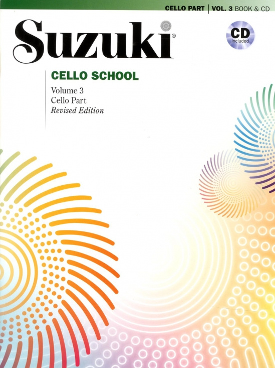 Suzuki Cello School 3 bok+cd