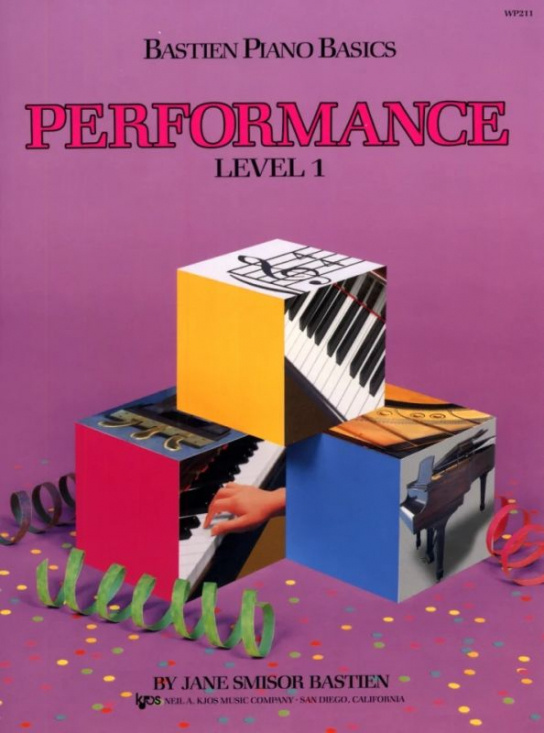 Bastien Piano Basics Performance 1 (engelsk)