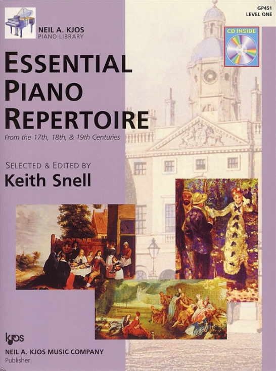 Essential Piano repertoire Level 1 + CD