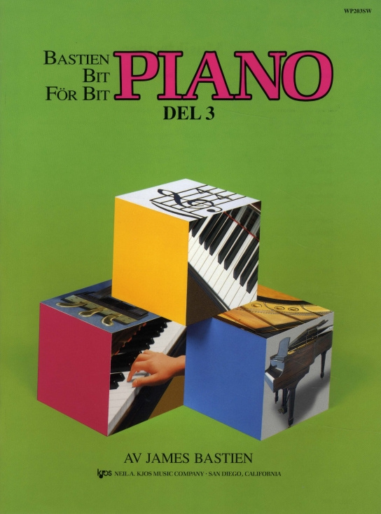 Bastien Bit för bit Piano del 3 (svensk)