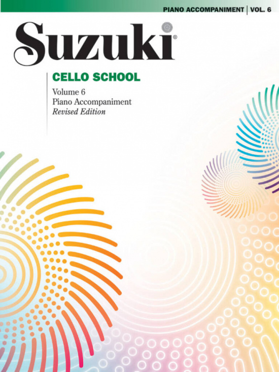 Suzuki cello school vol 6 piano acc