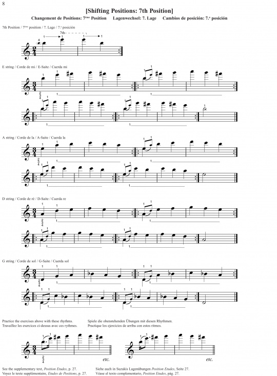 Suzuki violin 7 bok+cd