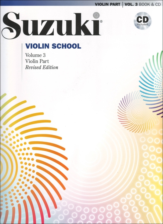 Suzuki violin 3 bok+cd