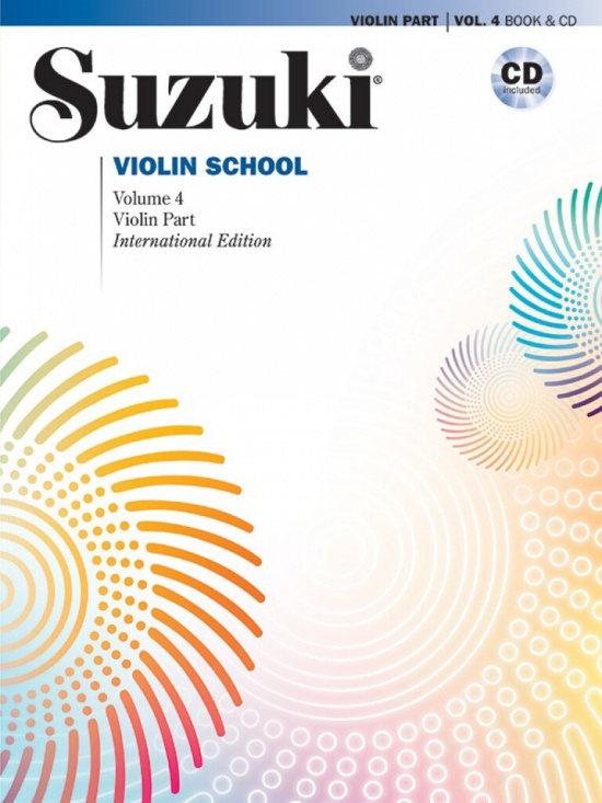 Suzuki violin 4 bok+cd