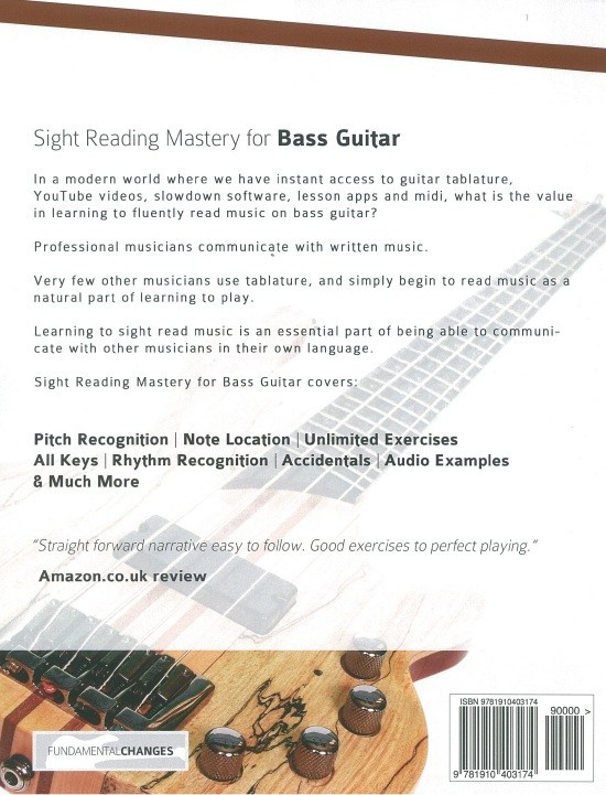Sight Reading Mastery for Bass