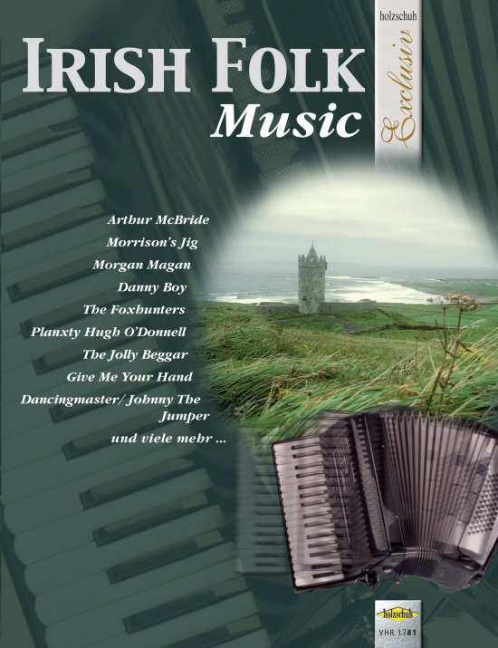 Irish Folk Music för dragspel 