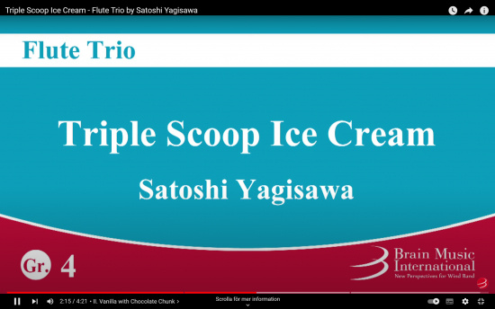 Sathosi Yagisawa: Triple Scoop Ice cream