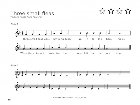 My Flute Book Lets Play Together