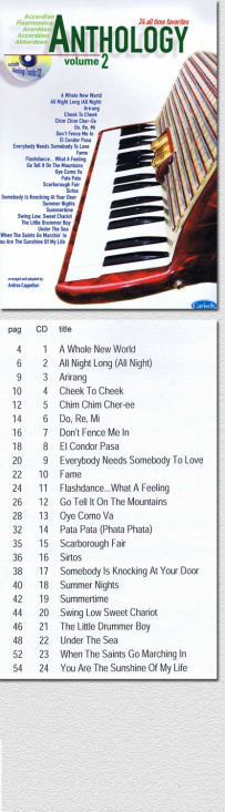 24 all time favorites Anthology 2 för dragspel