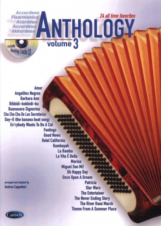 24 all time favorites Anthology 3 för dragspel