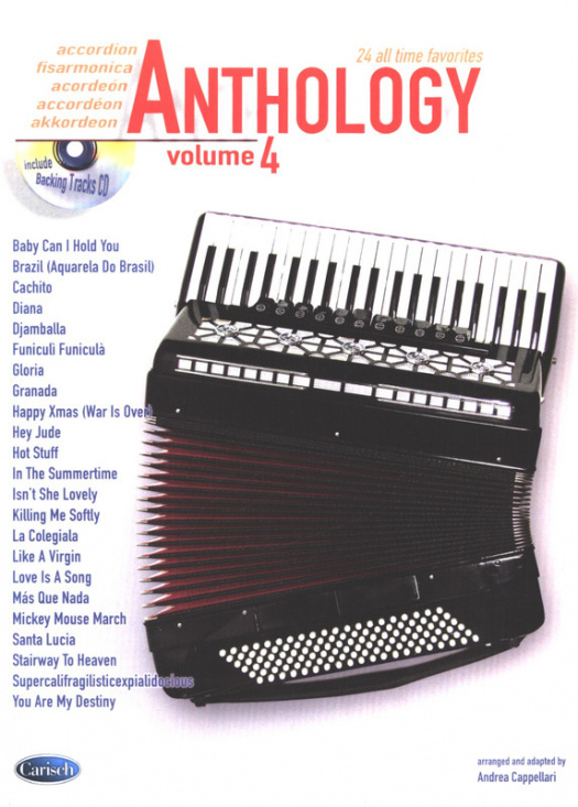 24 all time favorites Anthology 4 för dragspel