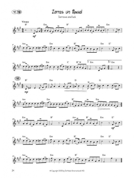 All time Klezmers Klarinett m ljudfiler