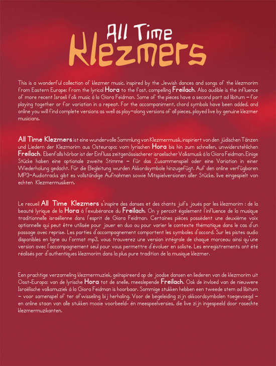 All time Klezmers Klarinett m ljudfiler