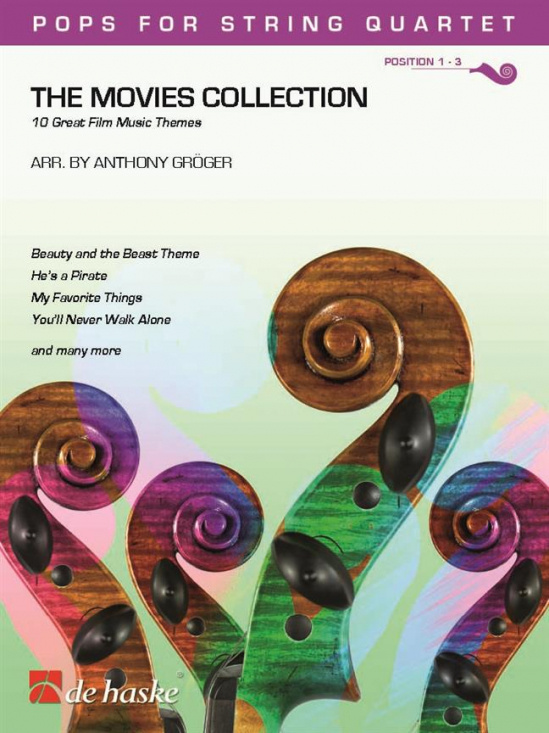 Pops for string quartet: The Movies Collection