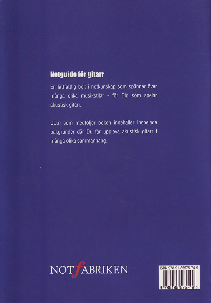 Notguide för gitarr