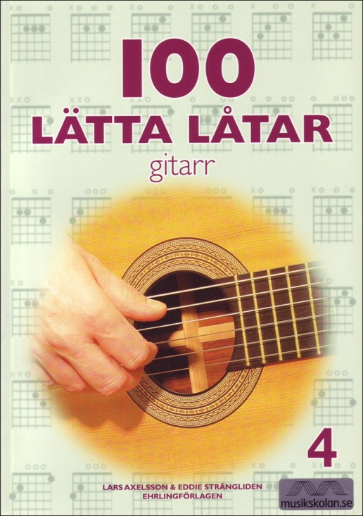 100 Lätta låtar Gitarr 4
