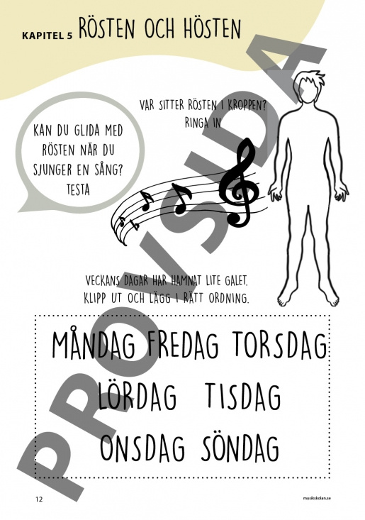 Musik i skolan Elevhäfte Årskurs 1