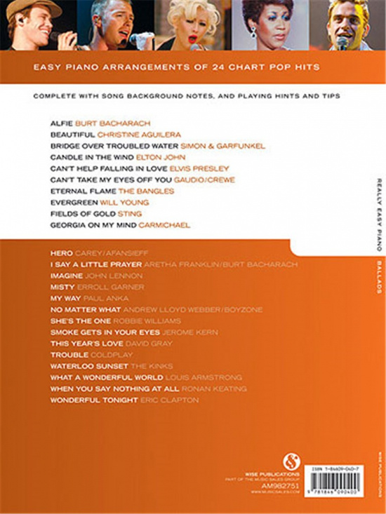 Really Easy Piano Ballader