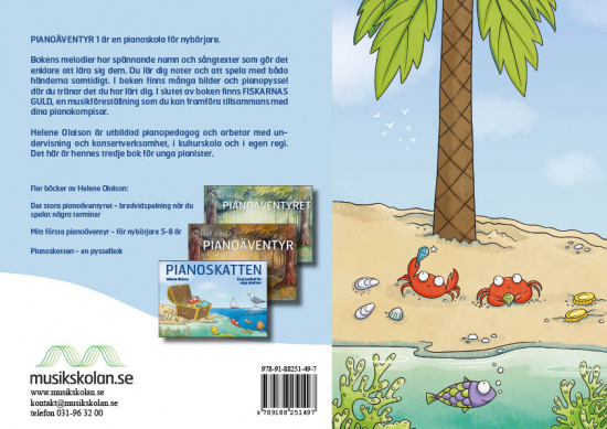 Pianoäventyr 1 Pianoskola från 7 år