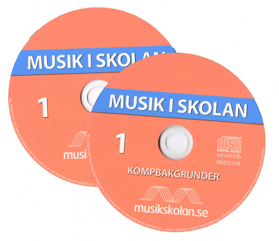 Musik i skolan dubbel-cd Årskurs 1