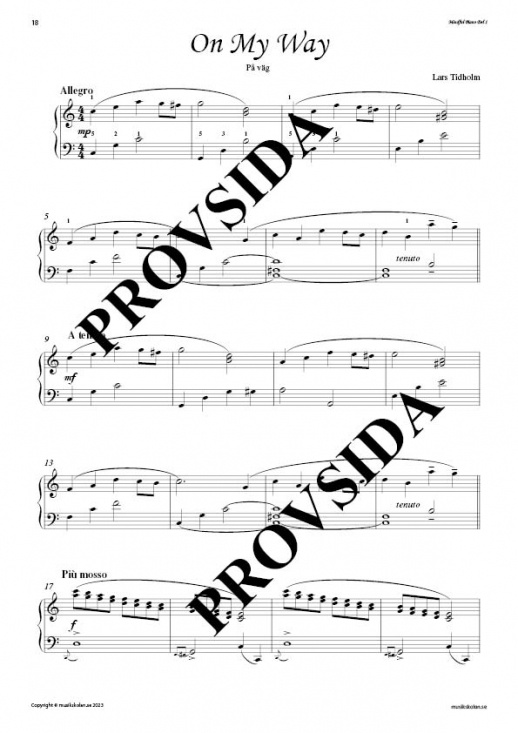 Lars Tidholm: Mindful Piano Del 1