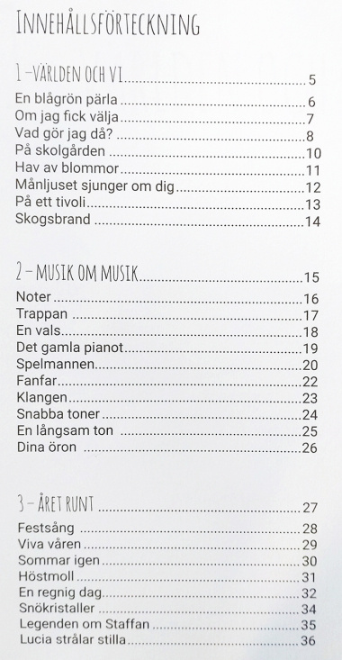 Musikpalatset sångboken