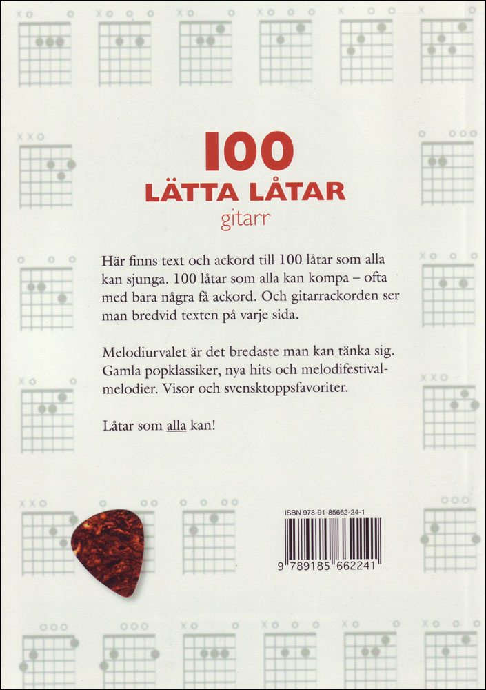 100 Lätta låtar Gitarr 3