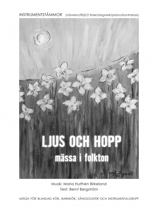 Ljus och hopp - instrumentstämmor